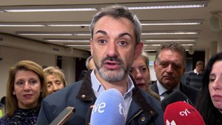 El portavoz del Grupo Parlamentario Vox en Castilla y León, David Hierro.