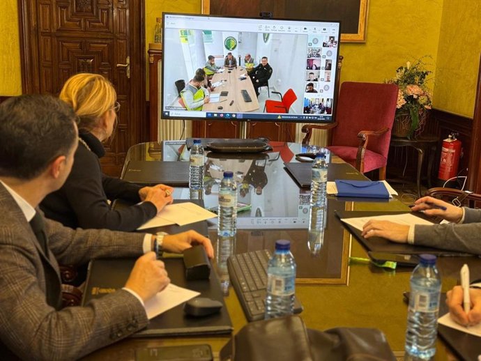 Reunión con el 112 Andalucía.