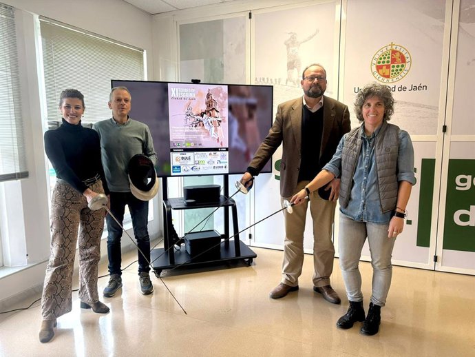 Presentación del XI Torneo de Esgrima Ciudad de Jaén.