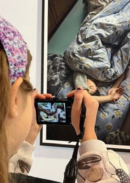 El Palacín de León acoge este sábado un taller de fotografía para niños en torno a la muestra fotográfica 'Donde estamos nosotros', de Azul G. Vargas.
