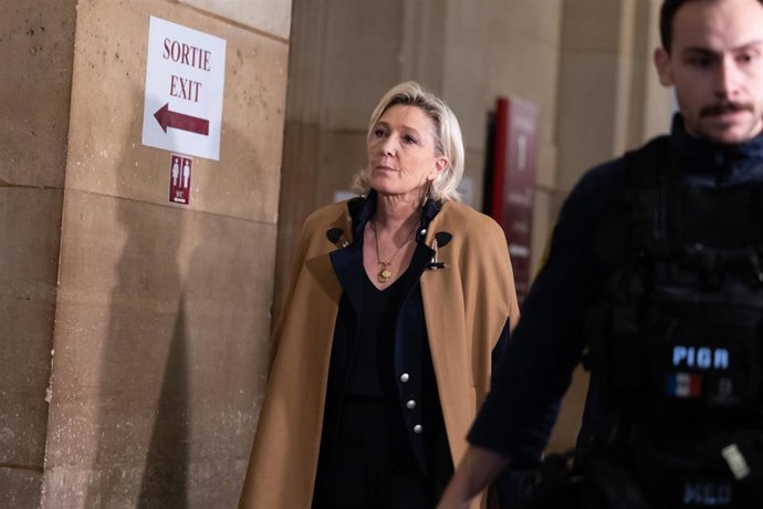 La líder ultraderechista francesa Marine Le Pen
