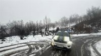 Cinco carreteras de la provincia de Cáceres se mantienen cortadas al tráficos por lluvia o nieve
