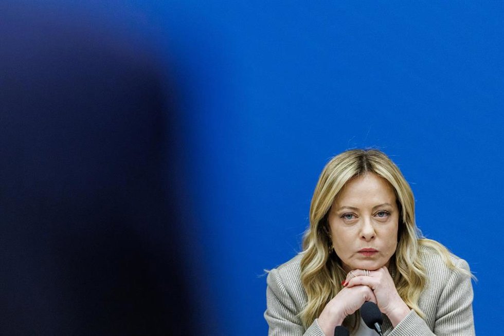 La primera ministra de Italia, Giorgia Meloni