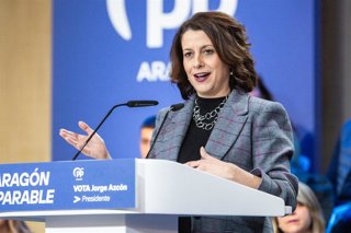 Feijóo clausura un mitin del PP aragonés en Teruel