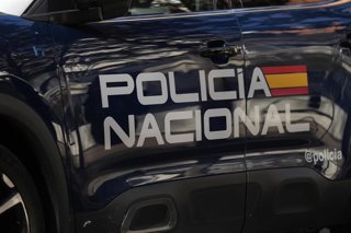 Un coche de la Policía Nacional