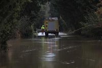 La Aemet amplía a la comarca gaditana del Campo de Gibraltar el aviso rojo activo en Grazalema y Ronda (Málaga)