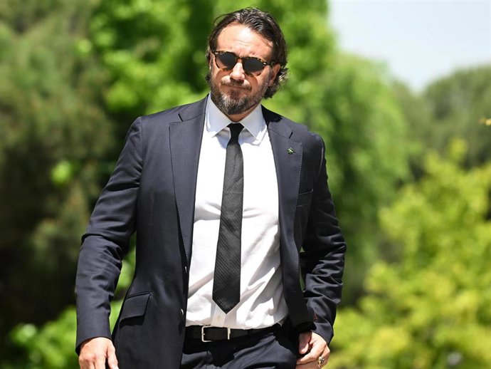 Archivo - Francisco De Borbón Von Hardenberg Llega Al Tanatorio De San Isidro Tras El Fallecimiento De Su Padre, Francisco De Borbón Y Escasany, A 21 De Mayo De 2025