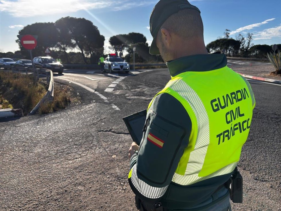 Agente de la Guardia Civil de Tráfico, en imagen de archivo