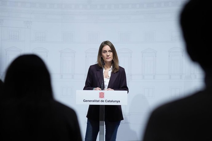 Archivo - La líder de los Comuns en el Parlament, Jéssica Albiach, en una imagen de archivo