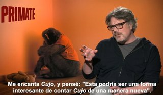 Johannes Roberts dirige Primate: "Los chimpancés dan mucho miedo"