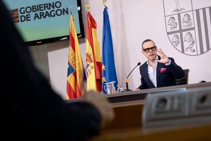 El director general de Cultura del Gobierno de Aragón, Pedro Olloqui.