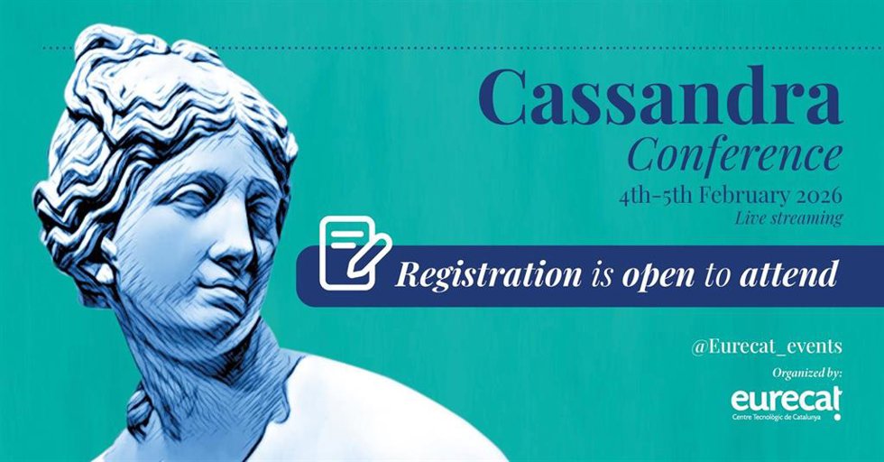 Cartel de la conferencia Cassandra.
