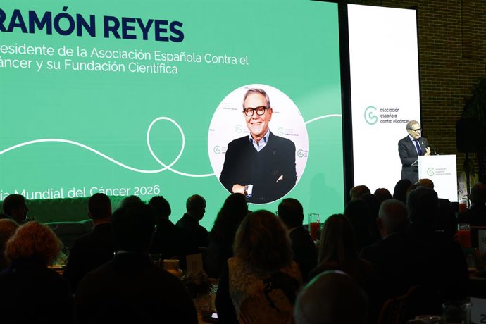 O presidente da Associação Espanhola Contra o Câncer, Ramón Reyes.