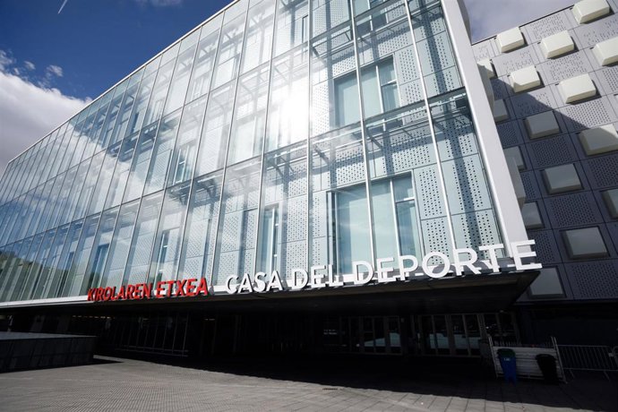 Archivo - Pabellón Navarra Arena en Pamplona.