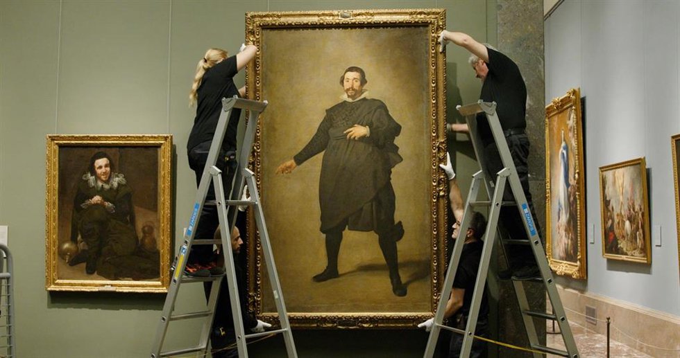 Imagen del descolgado de la obra 'Pablo de Valladolid'.