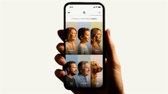 Aplicación Luffu en un móvil.