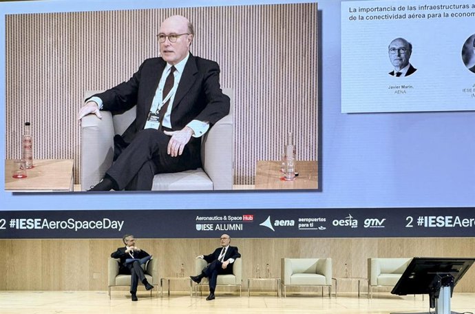 El vicepresidente ejecutivo de Aena, Javier Marín