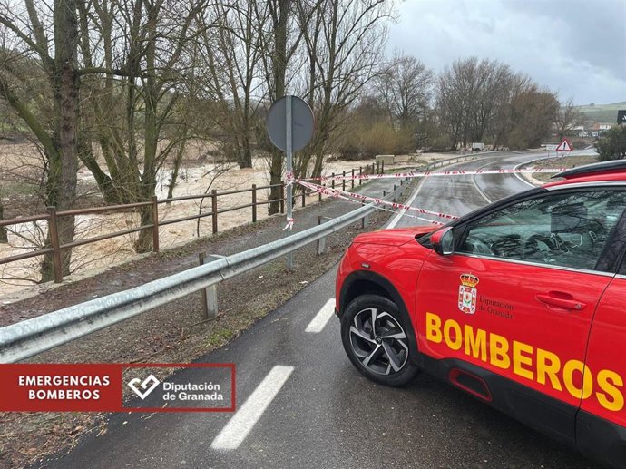 Bomberos de la Diputación de Granada.