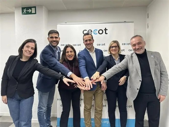 Moment de la signatura de l'acord