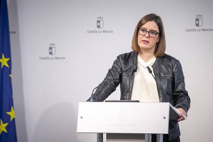 La consejera Portavoz del Gobierno regional, Esther Padilla, ha comparecido en rueda de prensa, en el Palacio de Fuensalida, para dar cuenta de los asuntos tratados en el Consejo de Gobierno.