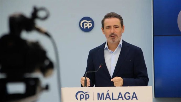 El secretario general del PP de Málaga, José Ramón Carmona, en una imagen de archivo