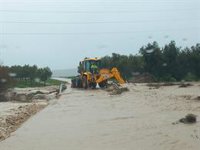Cortes de la Frontera, incomunicada por carretera y Almargen "absolutamente anegada" por el temporal