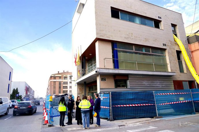 Avanza la reconstrucción del edificio de Policía Local de Benetússer