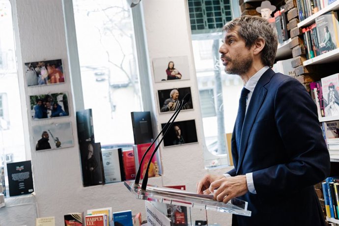 El ministre de cultura, Ernest Urtasun, en imatge d'arxiu. 