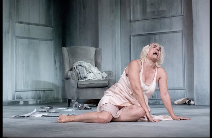 Archivo - Anabel Alonso en la obra 'La mujer rota'