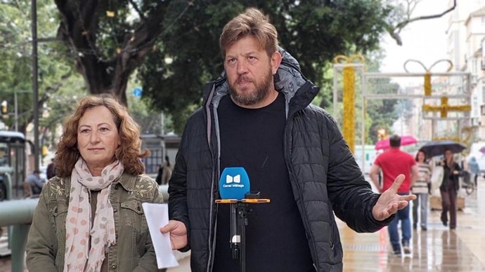 El concejal portavoz de Con Málaga, Nico Sguiglia.