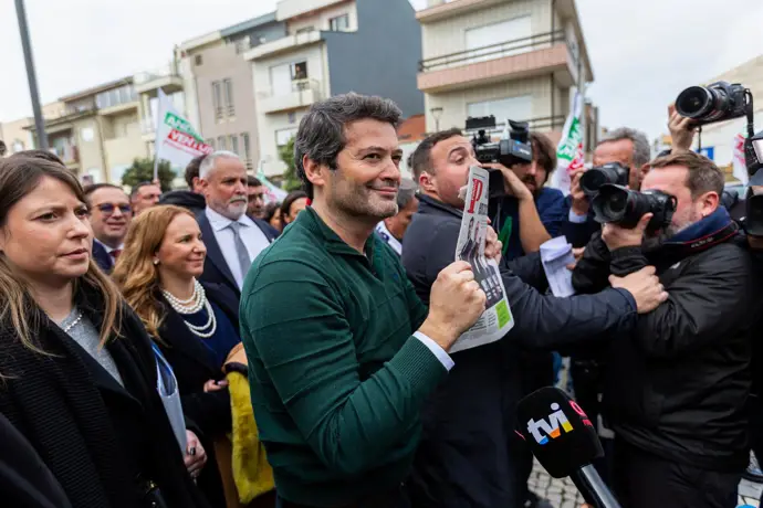 André Ventura, líder de Chega. - Europa Press/Contacto/Diogo Baptista