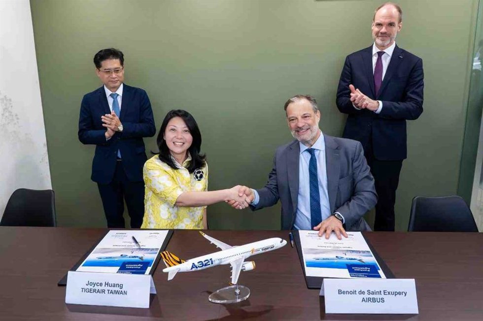 Tigerair Taiwan encarga cuatro aviones Airbus A321neo.