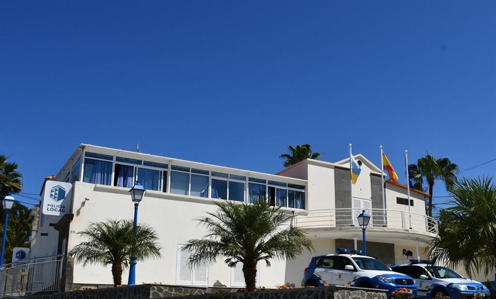 Archivo - Comisaría Policía Local de Mogán en Arguineguín