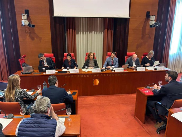 Comisión de Interior y Seguridad Pública en el Parlament sobre los dispositivos policiales durante concentraciones por Palestina en octubre