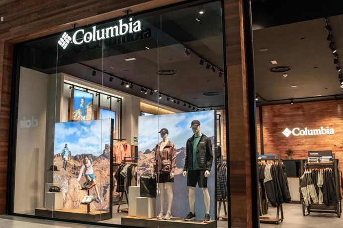 Tienda de la marca deportiva Columbia en San Sebastián.