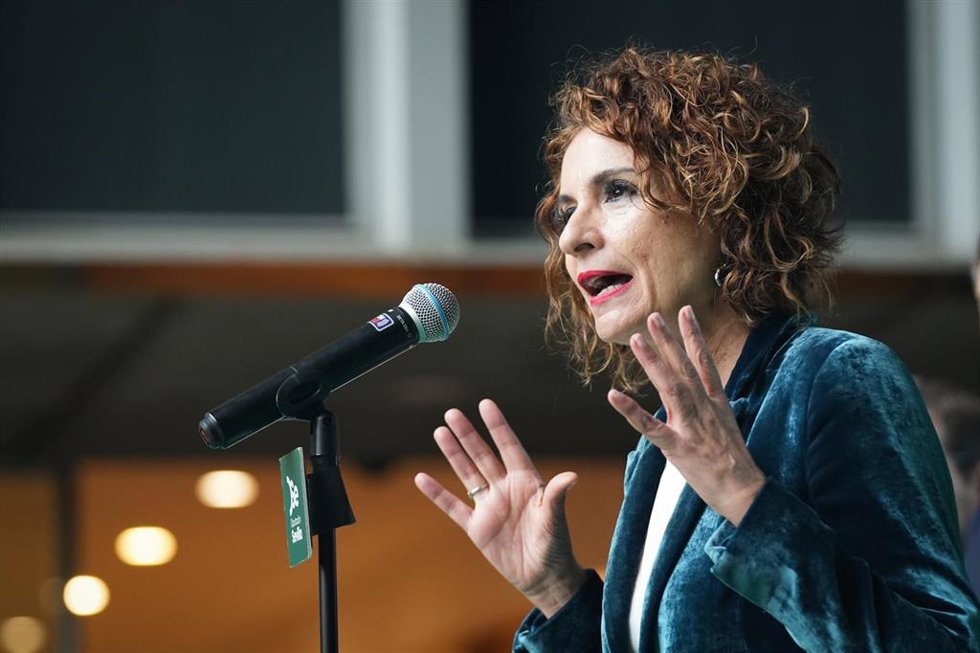 La vicepresidenta primera y ministra de Hacienda, María Jesús Montero, en una imagen de archivo.