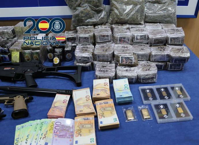 Desarticulat un grup criminal dedicat al tràfic de droga amb 51 detinguts i més de 240 quilos de cocaïna
