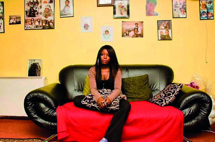 Una de les imatges de l'exposició de Khadija Saye