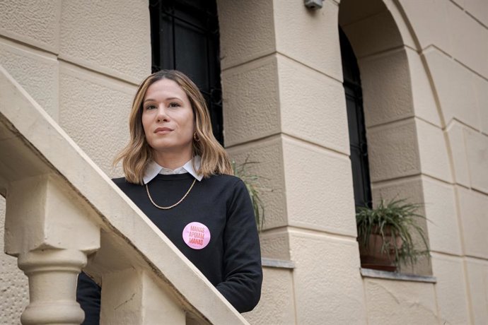 La cineasta Marianna Brennand durante una entrevista para Europa Press, en la embajada de Brasil, a 4 de febrero de 2026, en Madrid (España). Su película ‘Manas’ ha sido nominada a Mejor Película Iberoamericana en los Goya 2026.