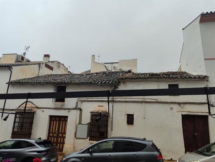 Desprendimientos en el núcleo urbano de Ronda tras el paso del temporal