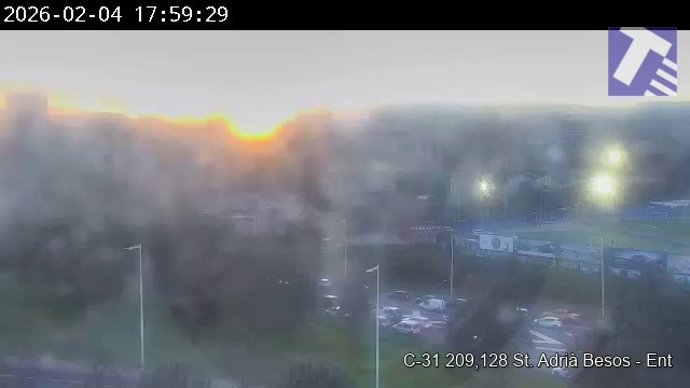 Accidente múltiple este miércoles en la C-31 en Barcelona