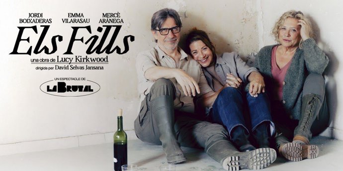 Cartel de 'Els fills' en La Villarroel de Barcelona