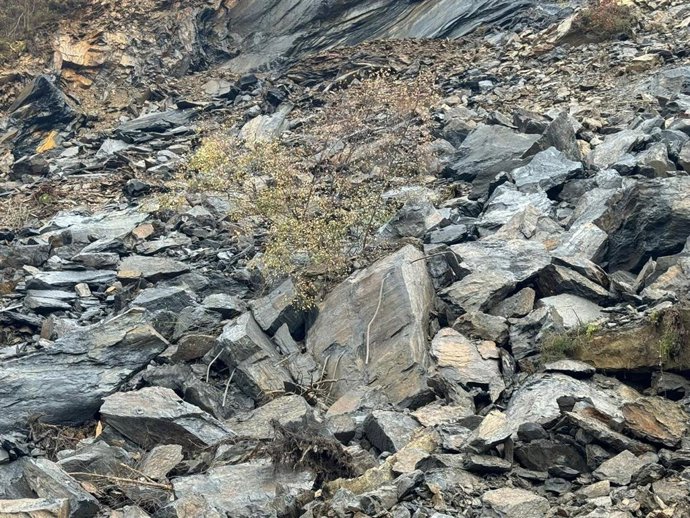 Archivo - Imagen de un argayo, foto de archivo.