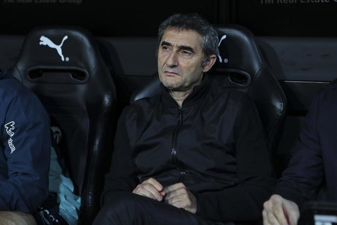 Ernesto Valverde, entrenador del Athletic Club.