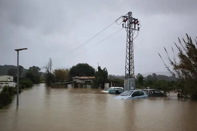 Inundaciones en San Martín del Tesorillo