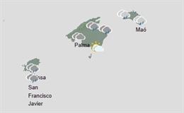 El tiempo hoy, jueves 5 de febrero, en Baleares.