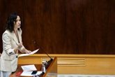 Foto: Ayuso reprocha la "demagogia barata" de Vox que no hace "nada más que favorecer al Gobierno" fomentando "mentiras"