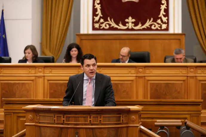 Luis Blázquez, diputado regional de Vox y portavoz de Educación