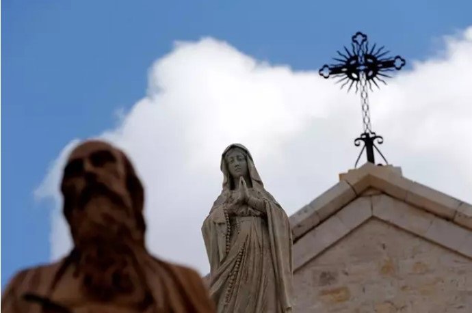 Archivo - La Basílica de la Natividad, en la ciudad cisjordana de Belén