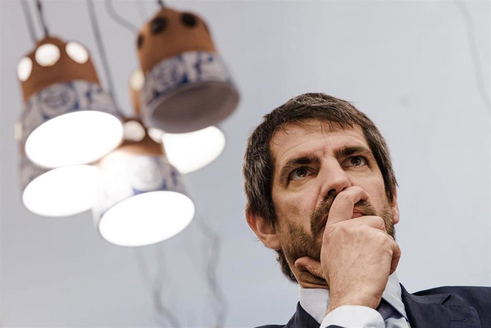 El ministro de cultura, Ernest Urtasun. 